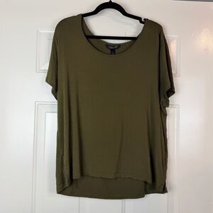 Banana Republic green scoop next shirt size Large